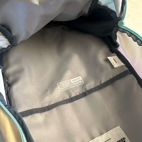 Adidas Creator 2 Young BTS Creator Backpack Bookbag Gray Green Bag #597 Tie Dye - Picture 9 of 12
